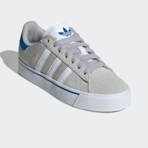 Adidas Junior Campus Sneakers in Gray and Blue Junior Size 7. Women's 8.5. FR 40